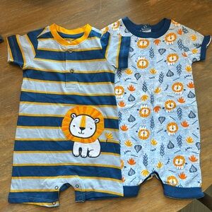 6-9M baby boy playsuits